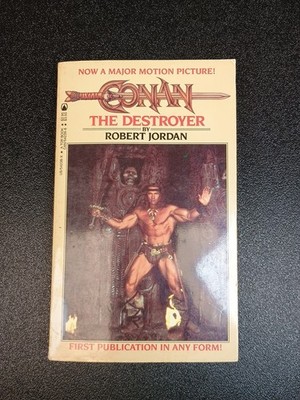  Robert Jordan CONAN THE DESTROYER 1984 1st Printing