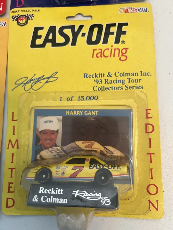 Set of 6 Action NASCAR 1/64 Harry Gant (1 of 15,000) 1993 NASCAR Busch Car RARE! - Image 3 of 4