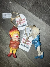 Set Of 2 Jim Shore “The Year Without A Santa Clause” Ornaments-Free Shipping