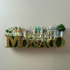 Monaco Fridge Magnet Refrigerator Sticker Home Decor Resin Palace Souvenir Gift