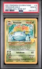 2021 POKEMON CELEBRATIONS CLASSIC COLLECTION #15 VENUSAUR-HOLO PSA 10
