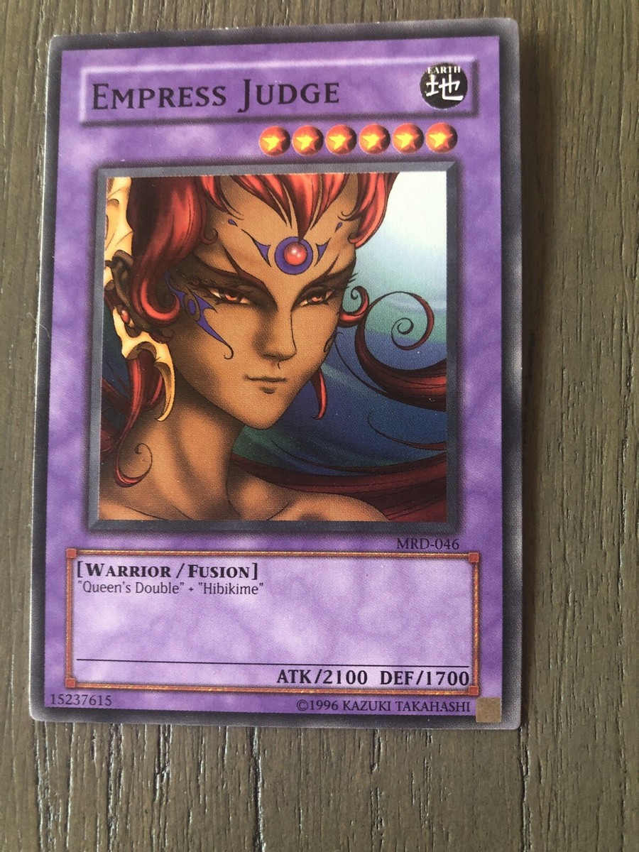YUGIOH 💥KONAMI EMPRESS JUDGE MINT@1996 | eBay