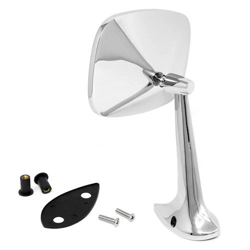 Outside Mirror Assembly Small Head RIGHT 1968-1974 Corvette