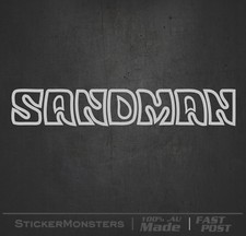 SANDMAN PANEL VAN UTE Sticker Decal 220mmW Holden Surf HJ HX HZ Vinyl Cut. 