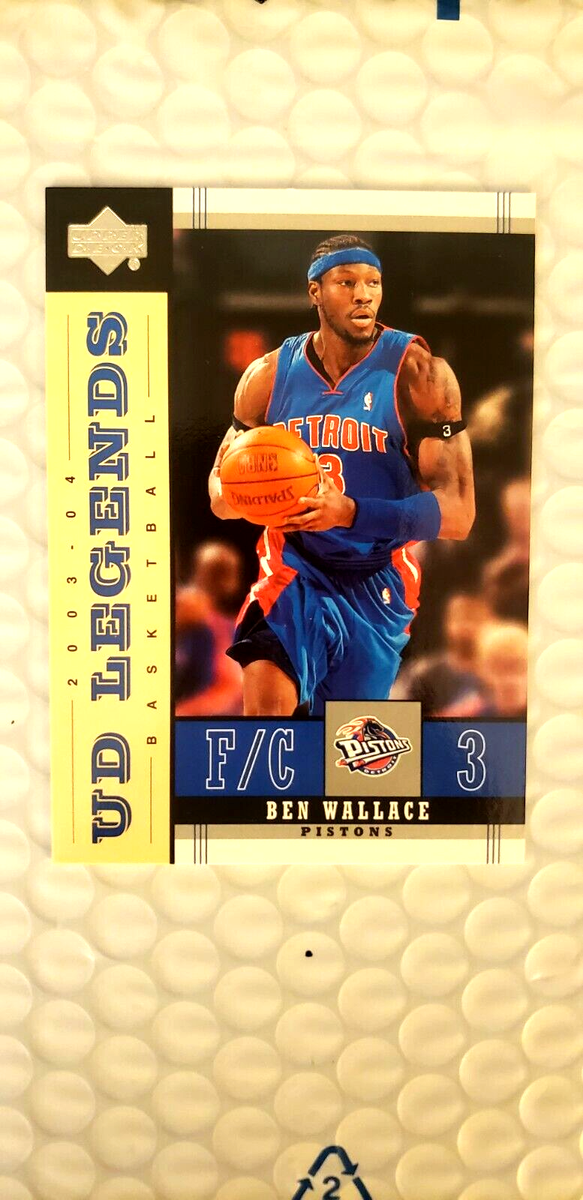 2003 UD AUTHENTICS T of T  TT―HW 2003-04 Upper Deck Legends - Ben Wallace - Nice Card # 22