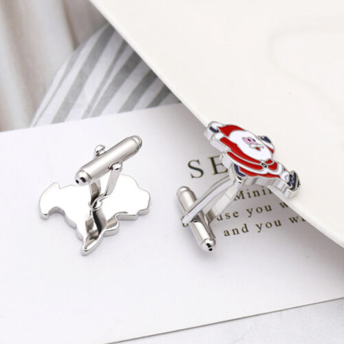 Tux Buttons Christmas Gifts Cufflinks Studs Unisex Female Male - Afbeelding 1 van 11