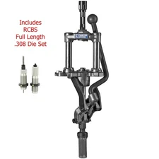 Frankford Arsenal F-1 Single Stage Reloading Press + RCBS .308 Die Set