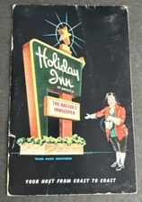 Postcard: Holiday Inn Sign~ Dallas, Texas 1958