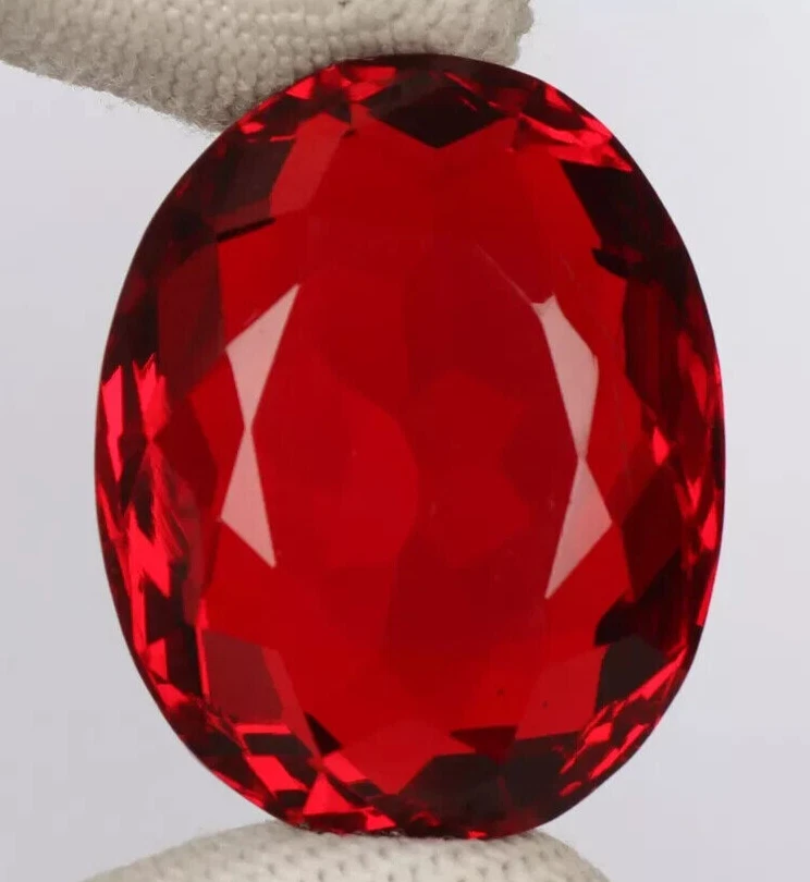 AAA+ Large Red Ruby 88.65 Ct. Oval Cut Loose Gemstone Gift for Ring & Pendant - Image 4 of 4