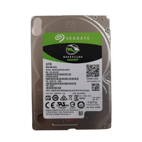 Wewnętrzny dysk twardy Seagate Barracuda 5TB ST5000LM000 128MB SATA 2,5" - Zdjęcie 1 z 4