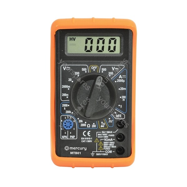 Mercury Digital Multimeter - MTB01