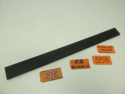 03-08 TIBURON STEP SILL ROCKER PLATE SCUFF DOOR PANEL COVER KICK TRIM ...