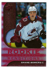 SHANE BOWERS 2020-21 UPPER DECK TRILOGY ROOKIE RENDITIONS /799