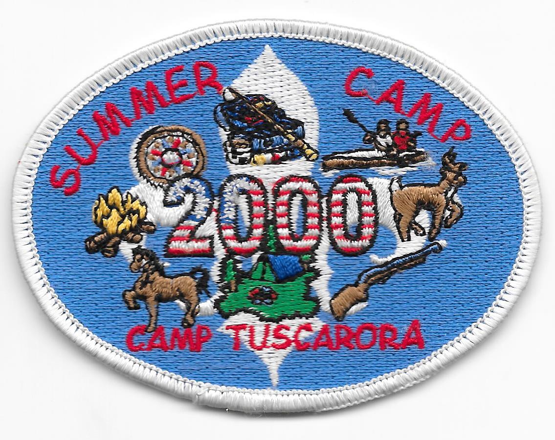 2000 Camp Patch Tuscarora Council Boy Scouts of America BSA eBay