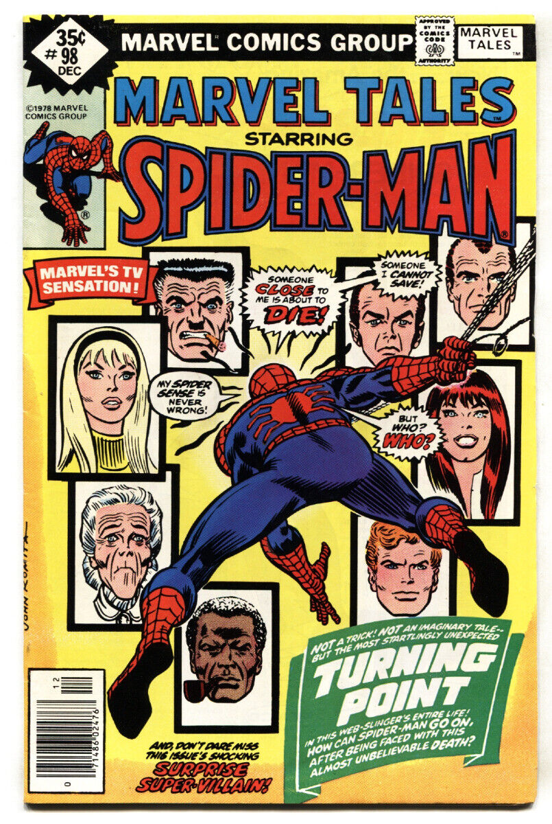 Marvel Tales #98 comic book reprint Amazing Spider-man #121