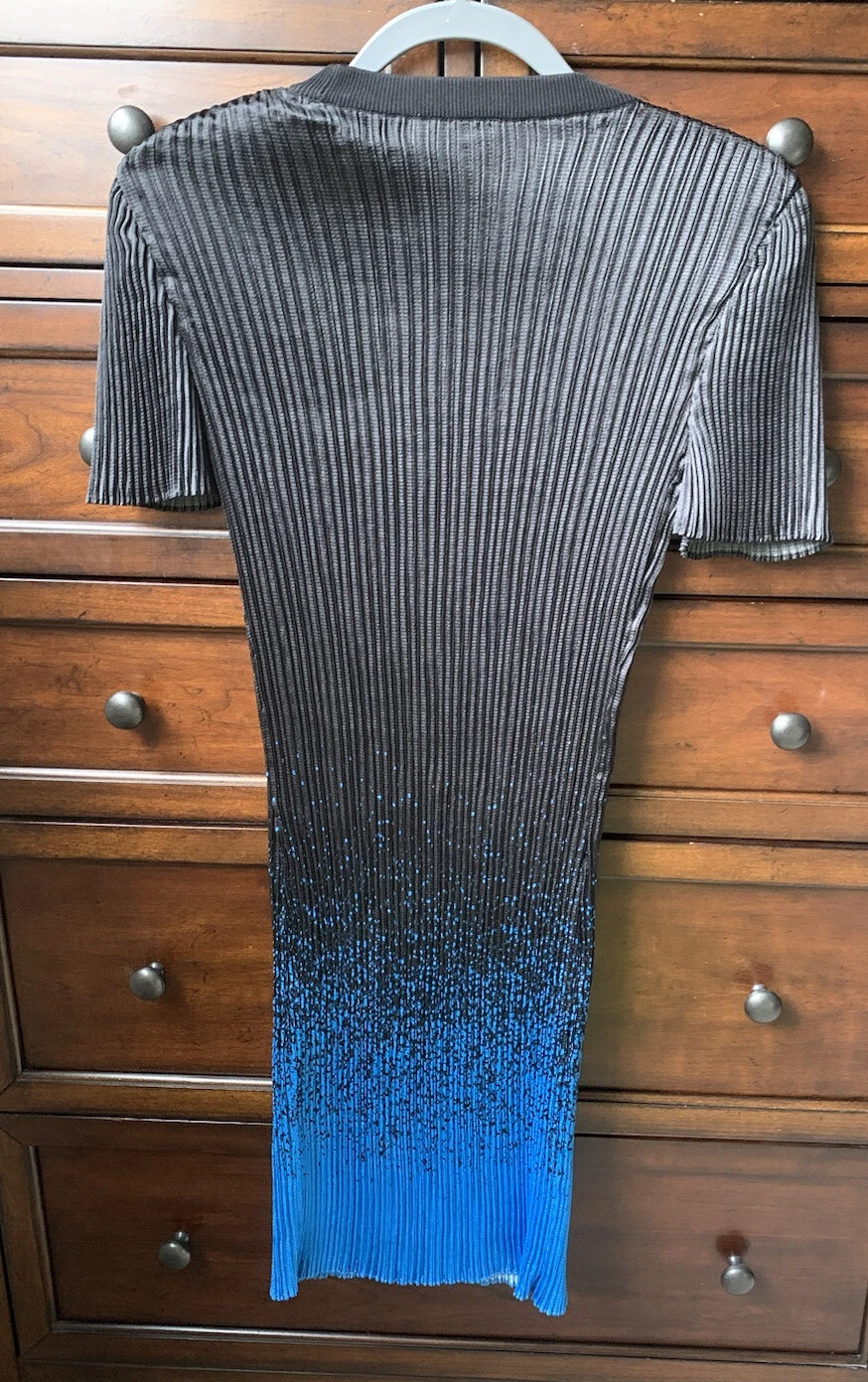 Abito plissettato Alexander Wang Ombre taglia piccolo