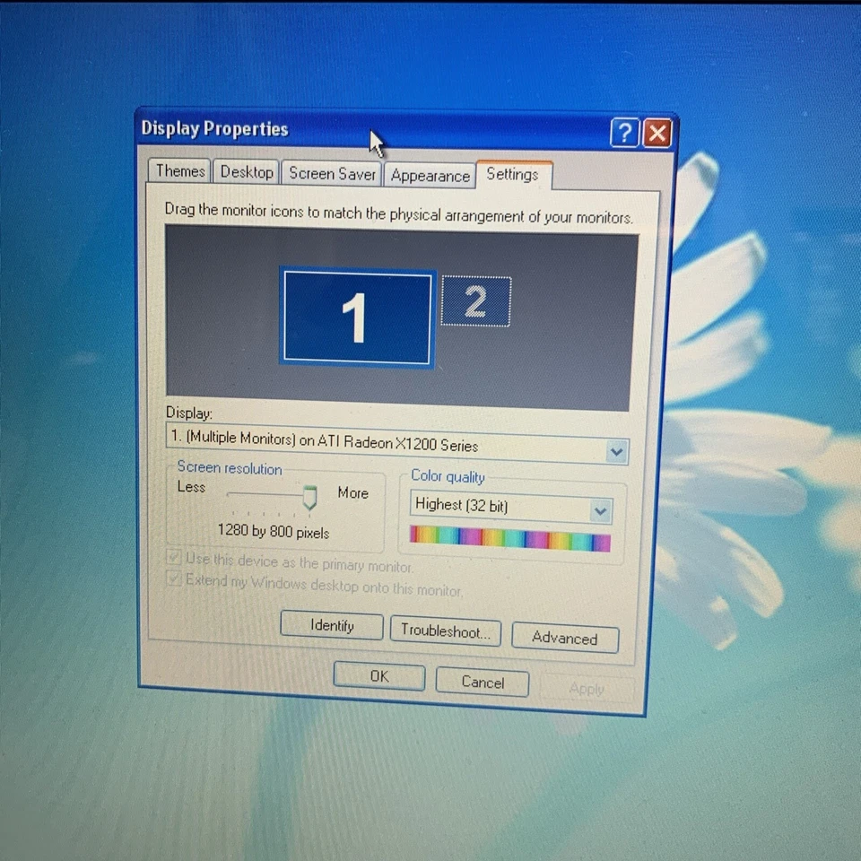 Toshiba Satellite A210-MS0 AMD Athlon 64X2 TK-55 1.8GHz 15.4” WXGA Windows XP Pr - Image 2 of 4
