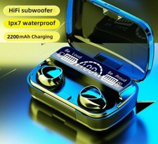Bluetooth Earphones Charging Box Wireless Headphone Stereo Earbud Sports Headset