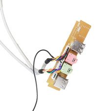 Asus I/O USB Audio Front Panel Assy +Cables/Kabel