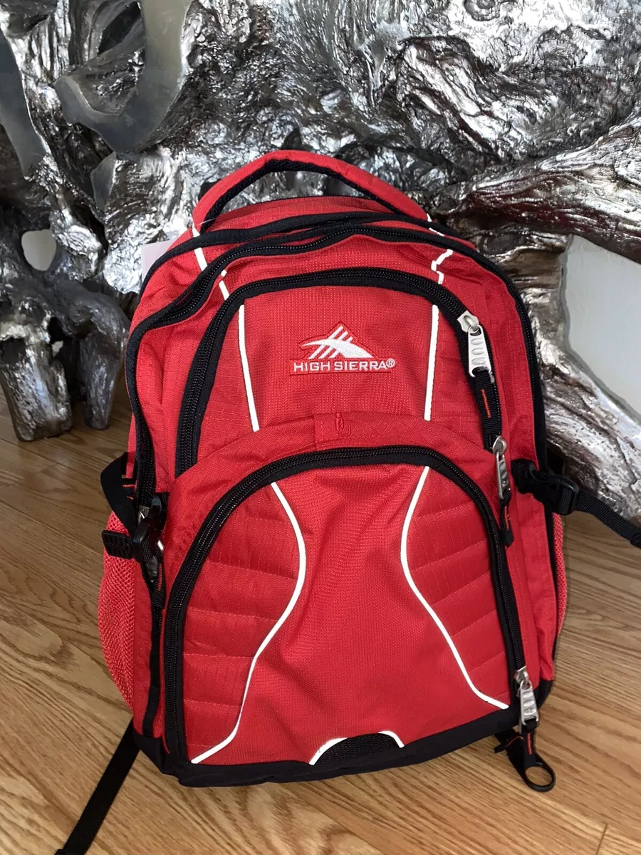 High sierra red clearance backpack