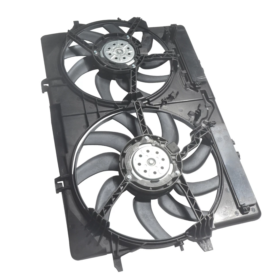 FOR Audi A5 Q3 A6 A4 Q5 Radiator Cooling Fan Assembly, Part # AU3115113 — 第 4/4 张图片