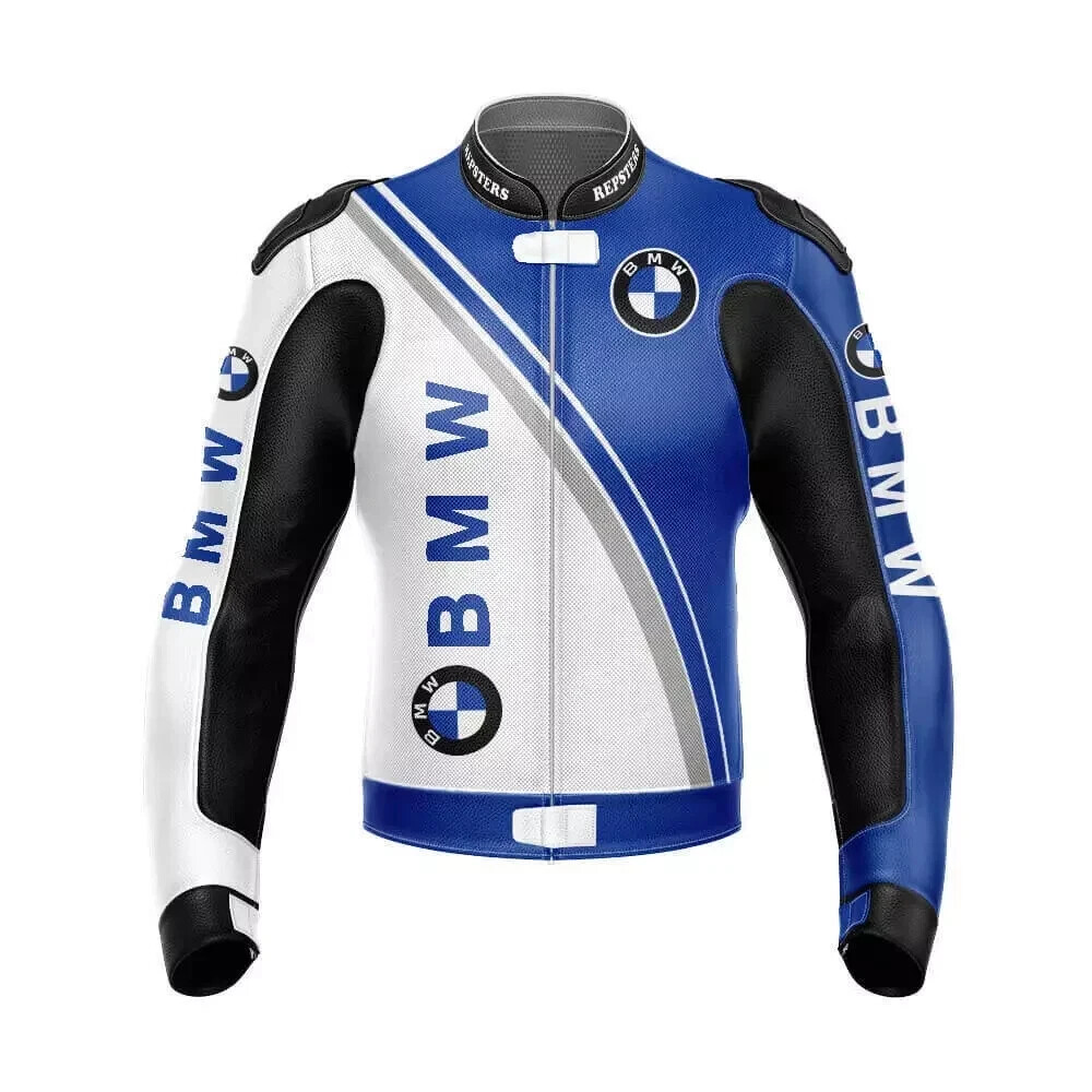 BMW Motorrad Motorbike Leather Jacket New BMW Motorcycle