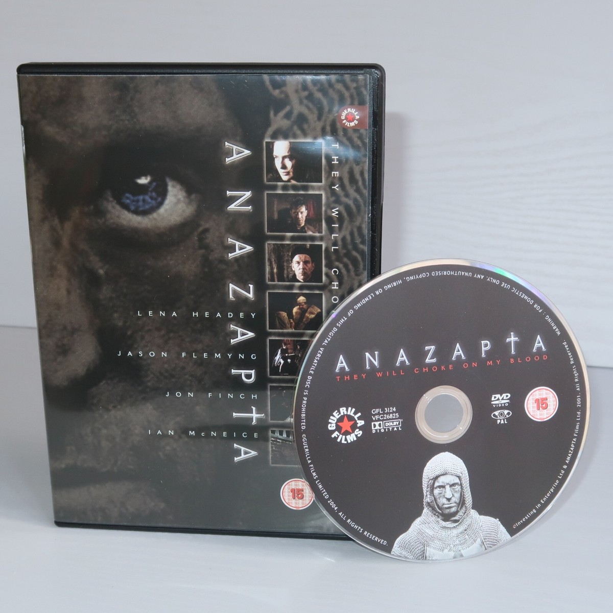Anazapta Black Plague DVD Lena Headey Guerilla Films Medieval