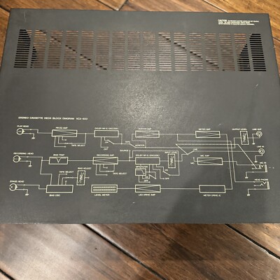VECTOR RESEARCH VCX-600 TOP METAL CASE - EXCELLENT CONDITION
