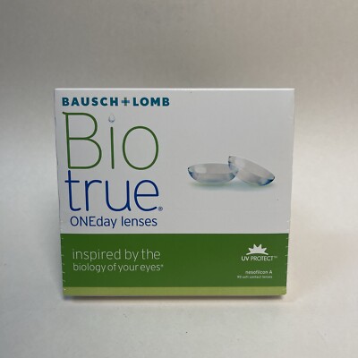 Bausch+Lomb Bio True Tageslinsen|sphärische Kontaktlinsen