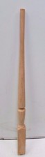 ROBLE ROJO MACIZO 31" X 1-3/4" SHERATON PORCHE HUSILLO ESCALERA RIEL BALAUSTRE **NNB**