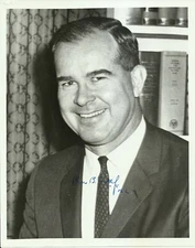 Barber Conable - U.S. Representative Original Autograph 8x10 Signed Photo