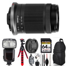 Canon RF-S 18-150mm f/3.5-6.3 IS STM Lens - 64GB Accessory Kit