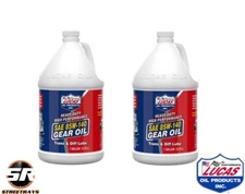Lucas Oil 10045 HD 85W-140 Transmission Differential Lube Gear Oil 1 Gal (Qty 2)