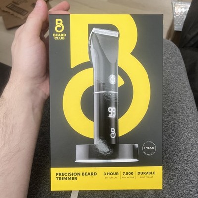 Beard Club - Precision Beard And Hair Trimmer Electric Cordless Rechargeable NEW