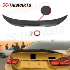 For BMW F30 F80 335i 328i 2012-18 Carbon Fiber Rear Trunk Spoiler Wing PSM Style