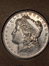 1881-S MORGAN SILVERDOLLAR. MS/BU/+++. PROOFLIKE.