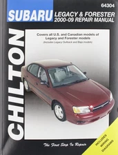 Chilton Total Car Care Subaru Legacy 2000-2009 & Forester by Chilton
