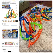hot wheels tracks two complete and extra tracks 