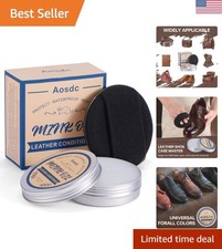 Effective Leather Cleaner  Conditioner 3.52 Oz - Deep Nourish and Waterproof