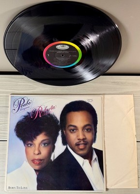 Peabo Bryson Roberta Flack - Born to Love 1983 Vinyl Capitol LP ST-12284