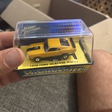 Johnny Lightning Thunderjet 500 HO Slot Car 1970 Ford Mustang Boss 302 Box13 New