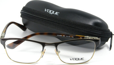 Vogue VO 3996 997 Brown Gold / Tortoise Eyeglasses Glasses Frame 51-18-135 NEW