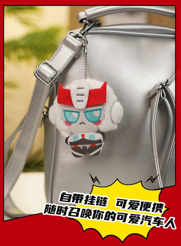 NEW Transformers Roll Out Mini Plush Keychain Blind Bag Box AUTHENTIC Reesee - Image 4 of 4