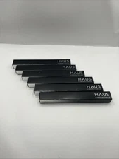 Lot of 6 New HAUS Labs By Lady Gaga Eye Dentify Gel Pencil Eyeliners Burn