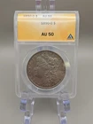 1890-O $1 Morgan Silver Dollar ANACS AU 50