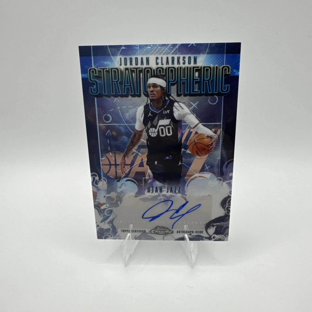 Jordan Clarkson Basketball Autographed Sports Trading Cards