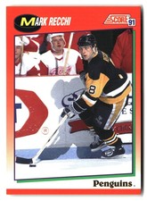 1991-92 Score Canadian English #145 Mark Recchi