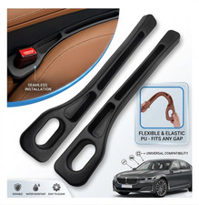 2pcs Car Seat Gap Filler - Anti-drop Console Organizer Storage Box - Black Set 2pcs Car Seat Gap Filler - Anti-drop Console Organizer Storage Box - Black Set