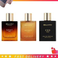 BellaVita Luxury Male HONEY CEO Man GOAT Man Perfume Cologne for Men 100ml