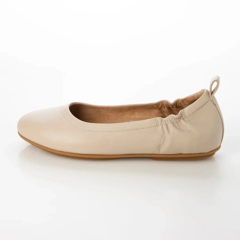 FitFlop® Women's 9 M Allegro Ballerina Flat in Stone Beige - Image 4 of 4